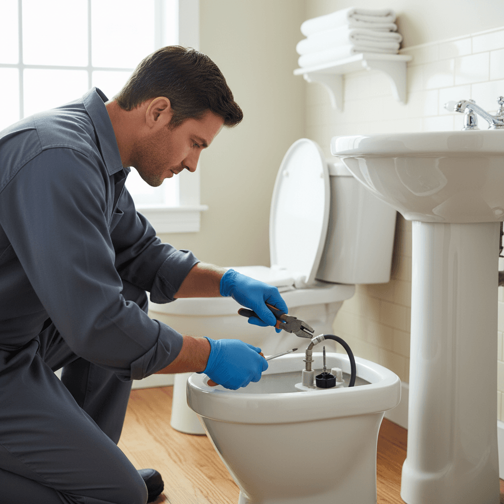 Toilet repairs